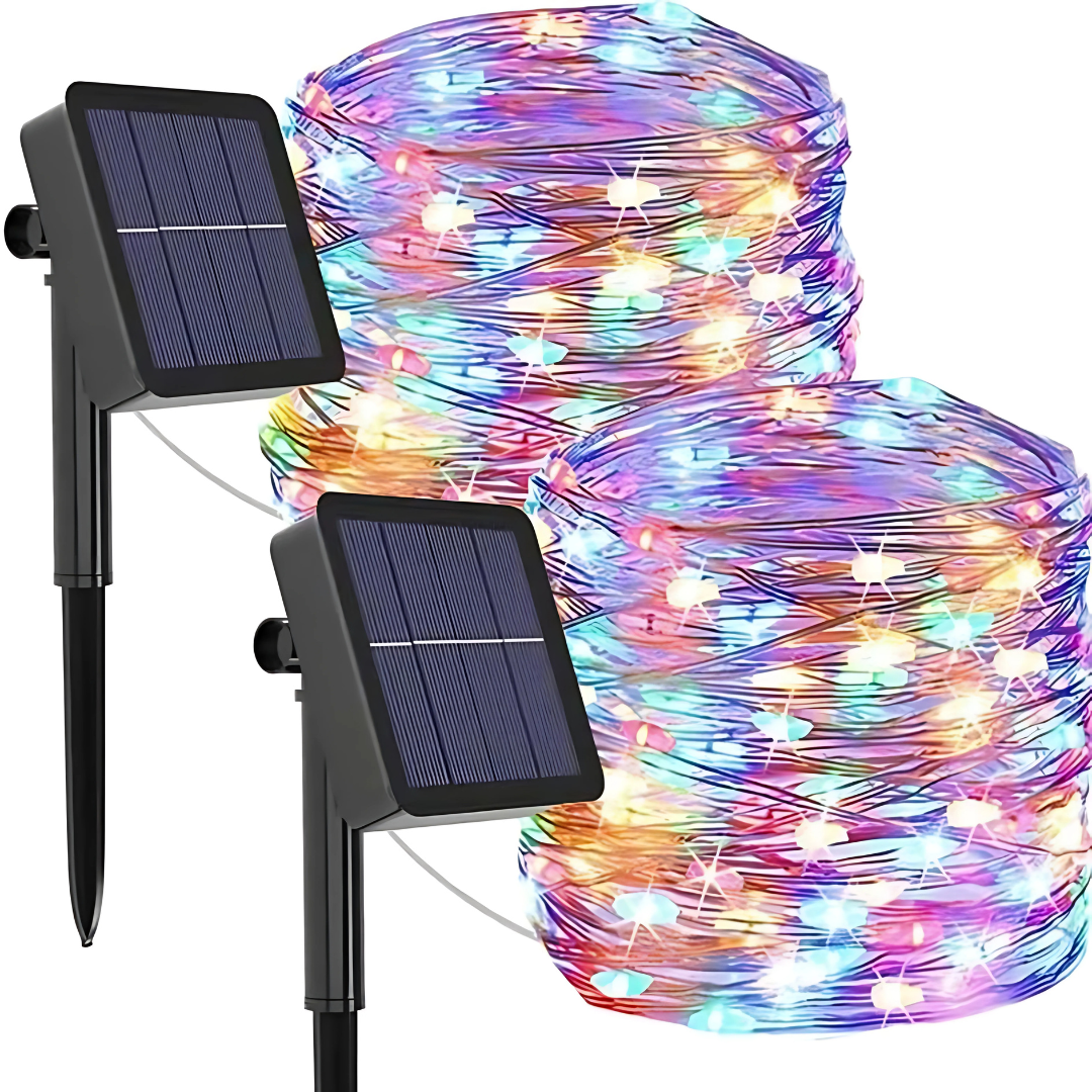 Weihnachtsdekorationen Solar Feen Lichterkette