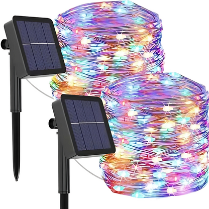 Weihnachtsdekorationen Solar Feen Lichterkette