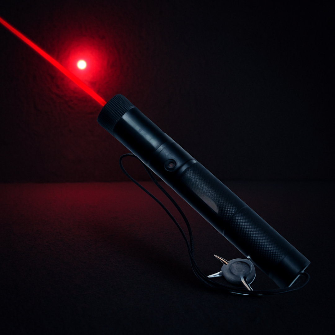 Laserowy wskaźnik aluminiowy z regulacją ostrości