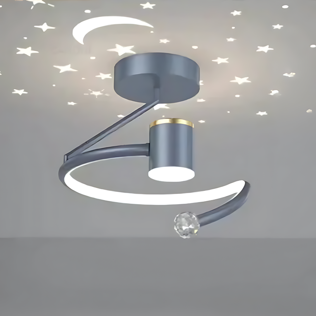 Lampade da soffitto moderne con effetto stella a LED