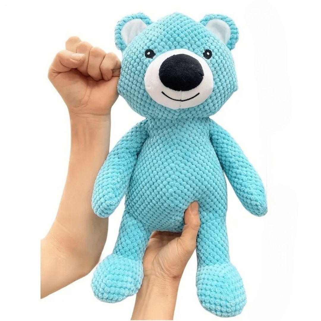 Dog Plush Toy Squeaker Chew Pets Play