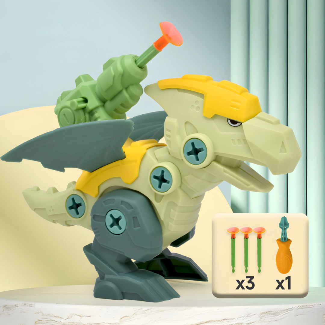 Kids Dinosaur Construction Building Toy Set