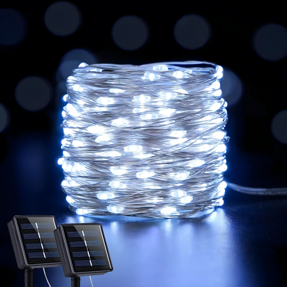 Weihnachtsdekorationen Solar Feen Lichterkette