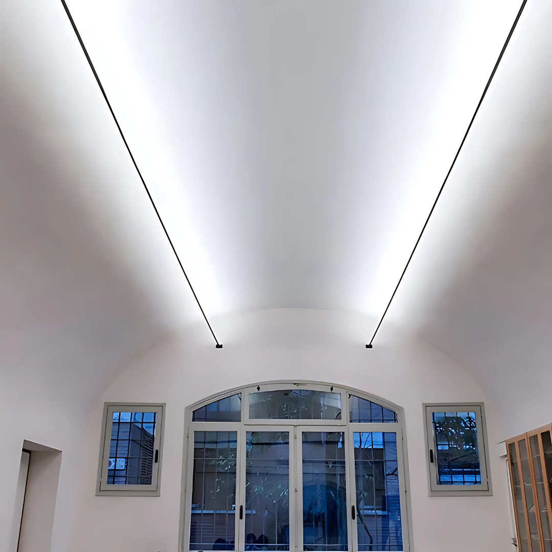 Lampada da soffitto lineare a LED design moderno
