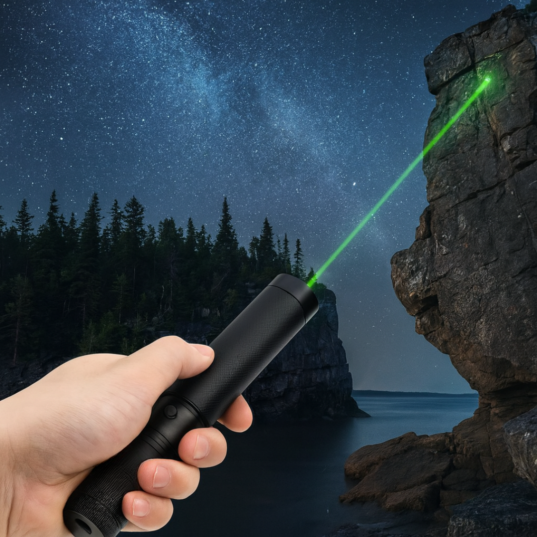 Pointeur laser haute puissance lampe de poche rechargeable