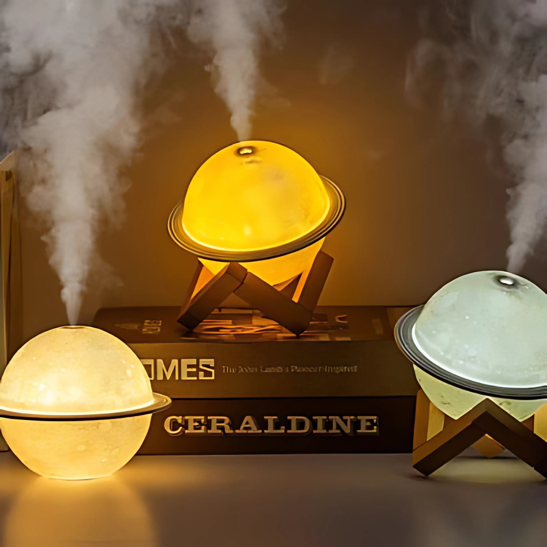 Mond Diffusor LED Luftbefeuchter Nachtlicht