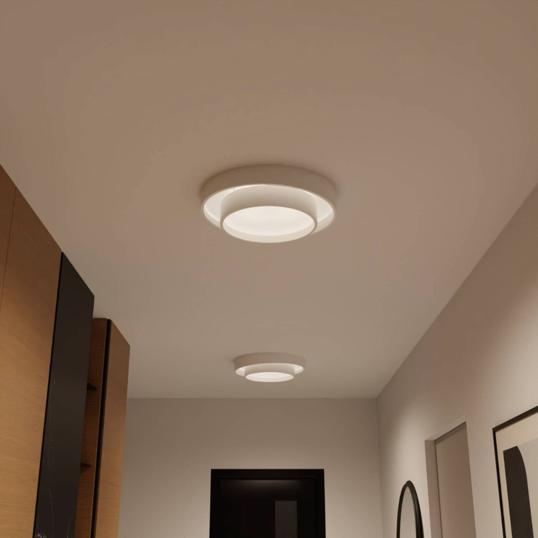Lampade da soffitto moderne a plafoniera in metallo
