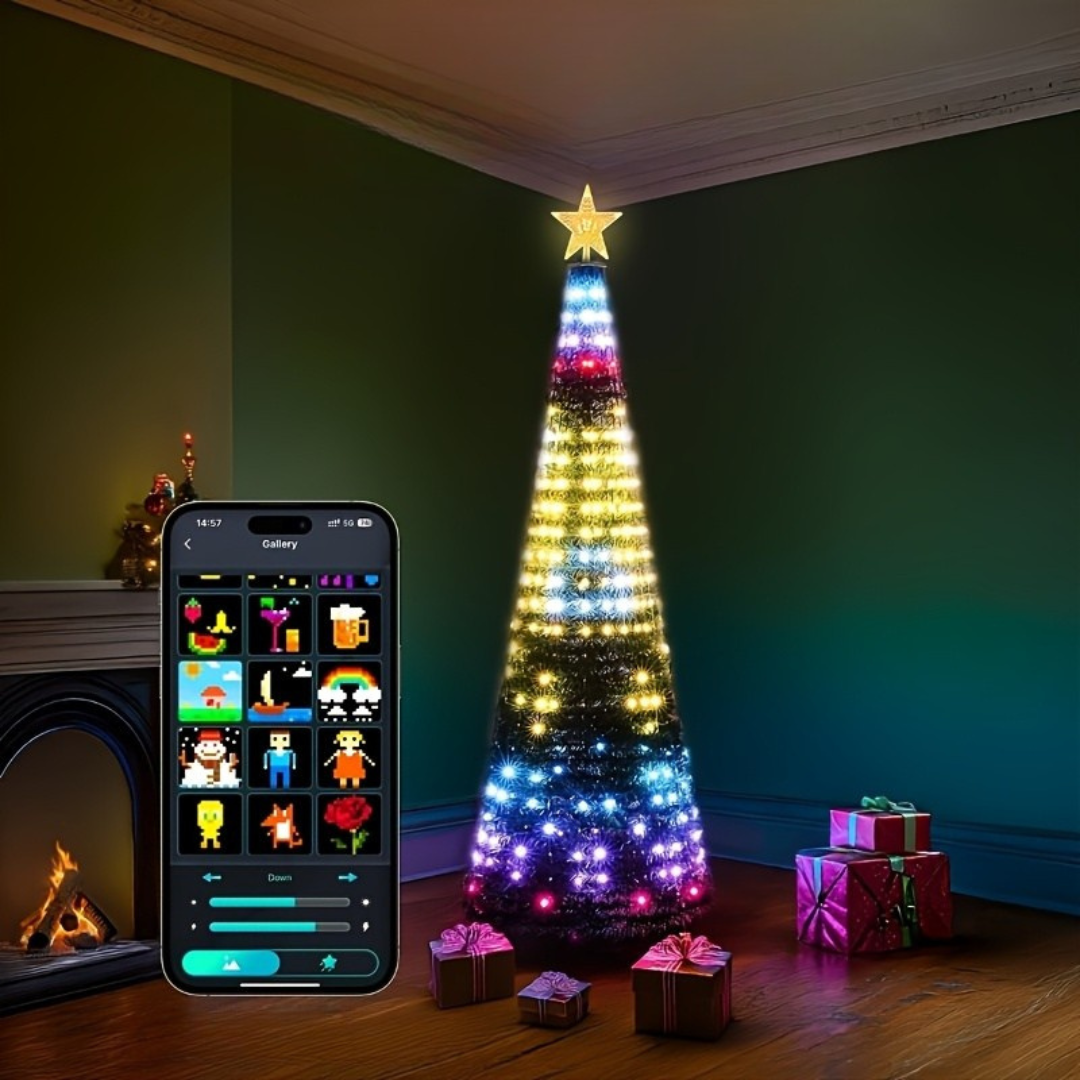 Guirlandes lumineuses LED de Noël pour intérieur et extérieur