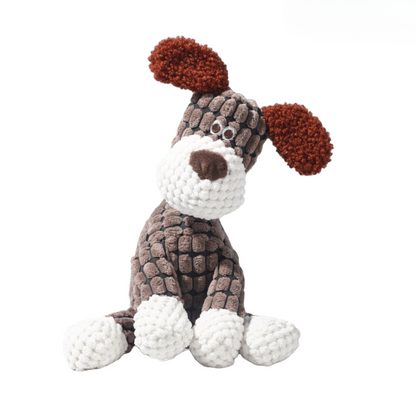 Plush Dog Toy Tough Chew Squeaker