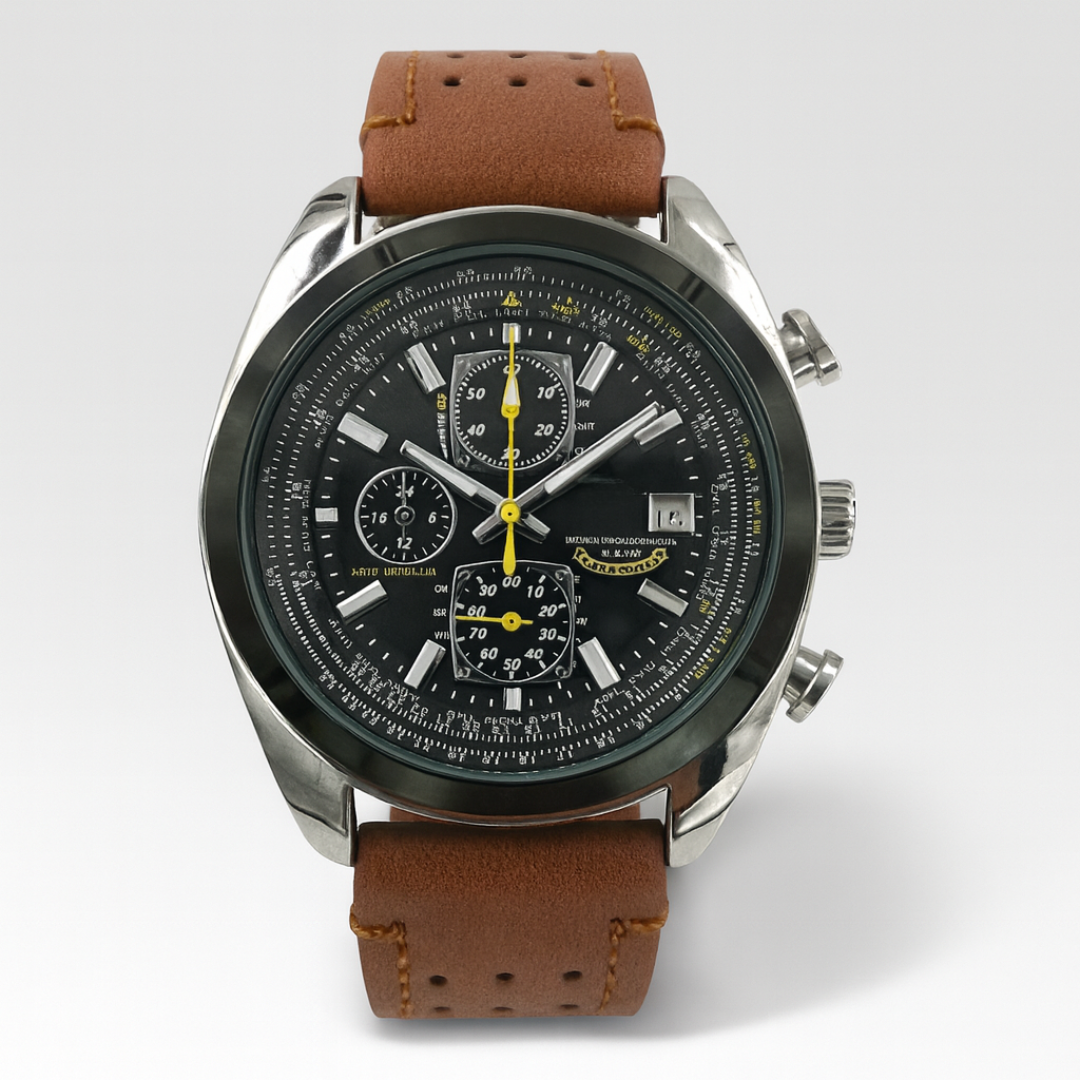 Reloj de pulsera resistente al agua para hombre con cuarzo