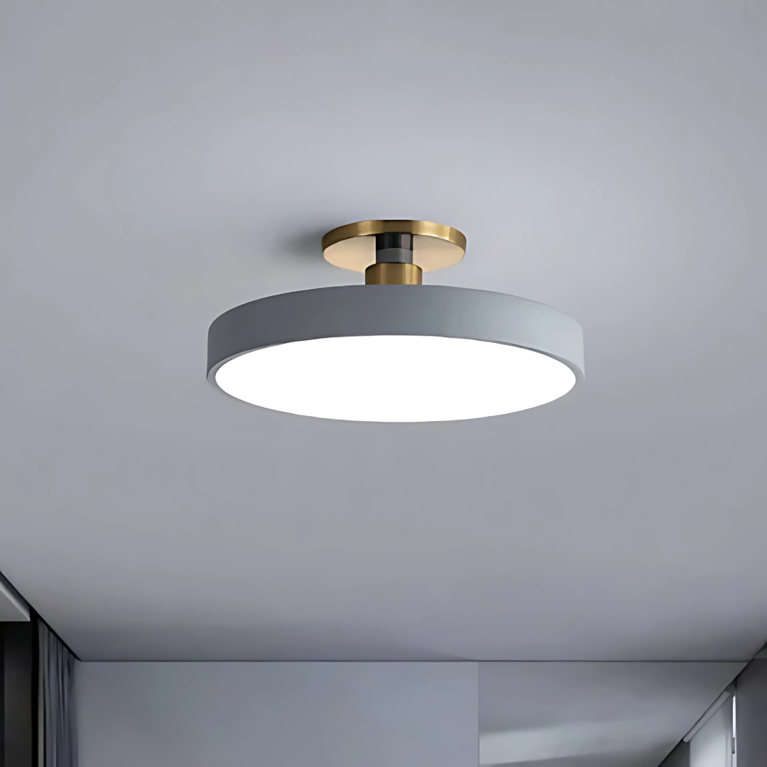 Moderne luci da soffitto in acrilico a montaggio a filo