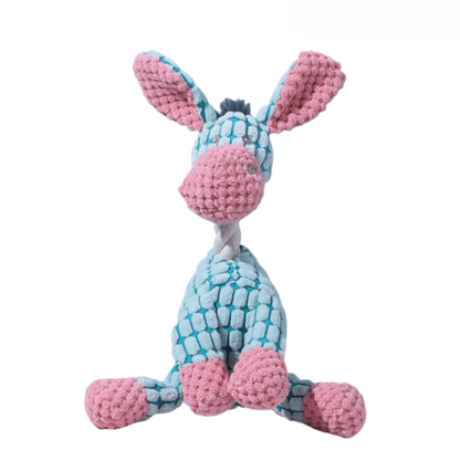 Plush Dog Toy Tough Chew Squeaker