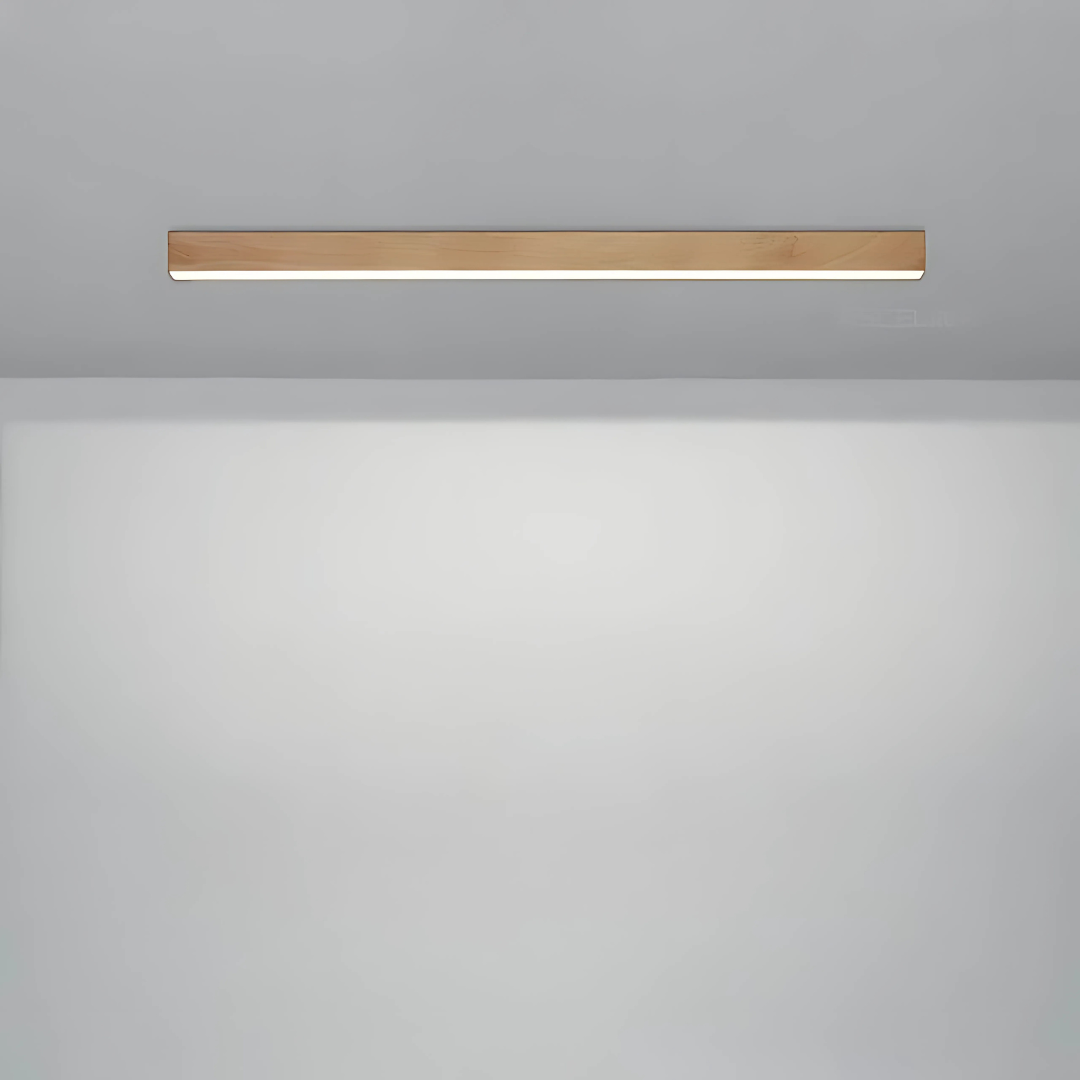 Ceiling Lights Modern Wood Linear Bar Fixture