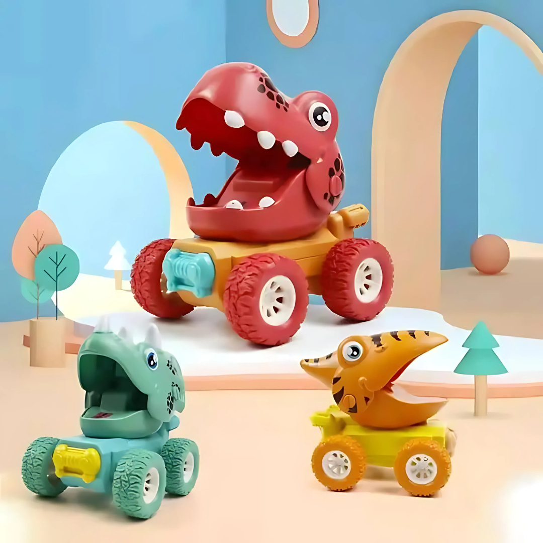 Kinder Dinosaurier Spielzeug Monster Truck Set