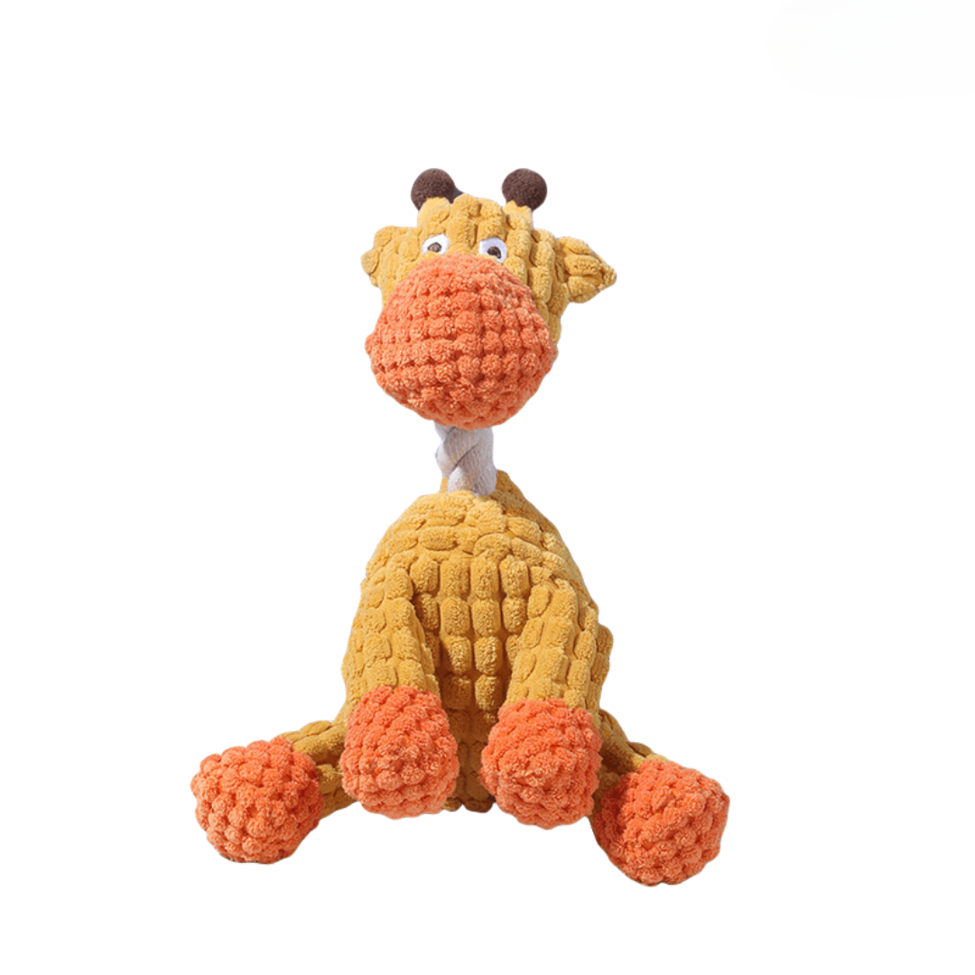 Plush Dog Toy Tough Chew Squeaker