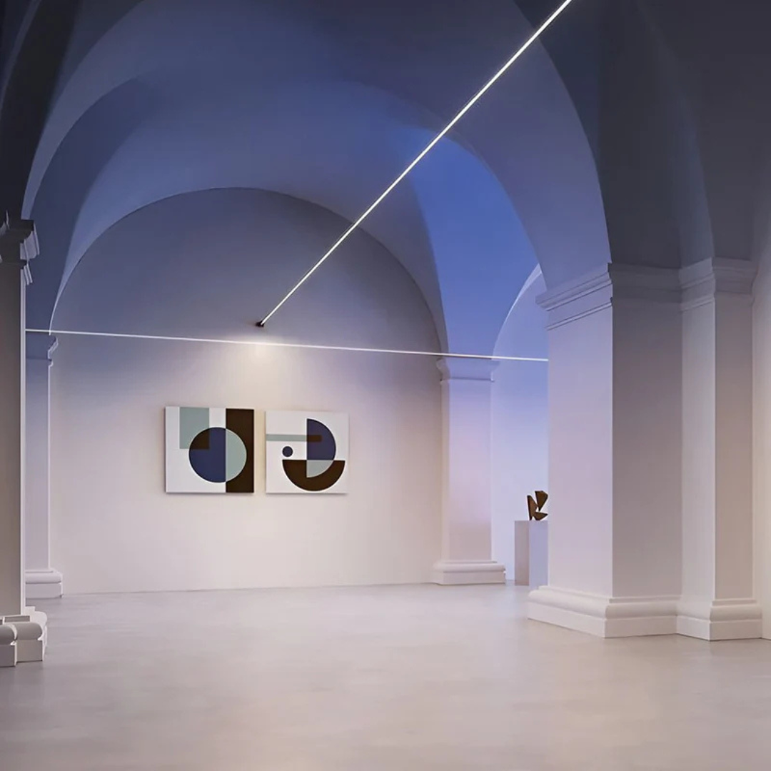 Lampada da soffitto lineare a LED design moderno