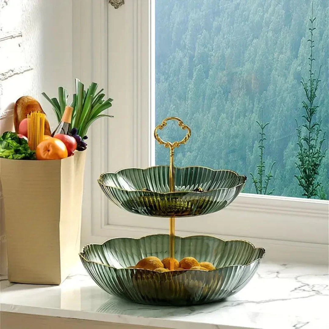 Panier à fruits Étagère de rangement de cuisine peu encombrante