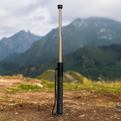 Bâton de marche réglable léger de soutien