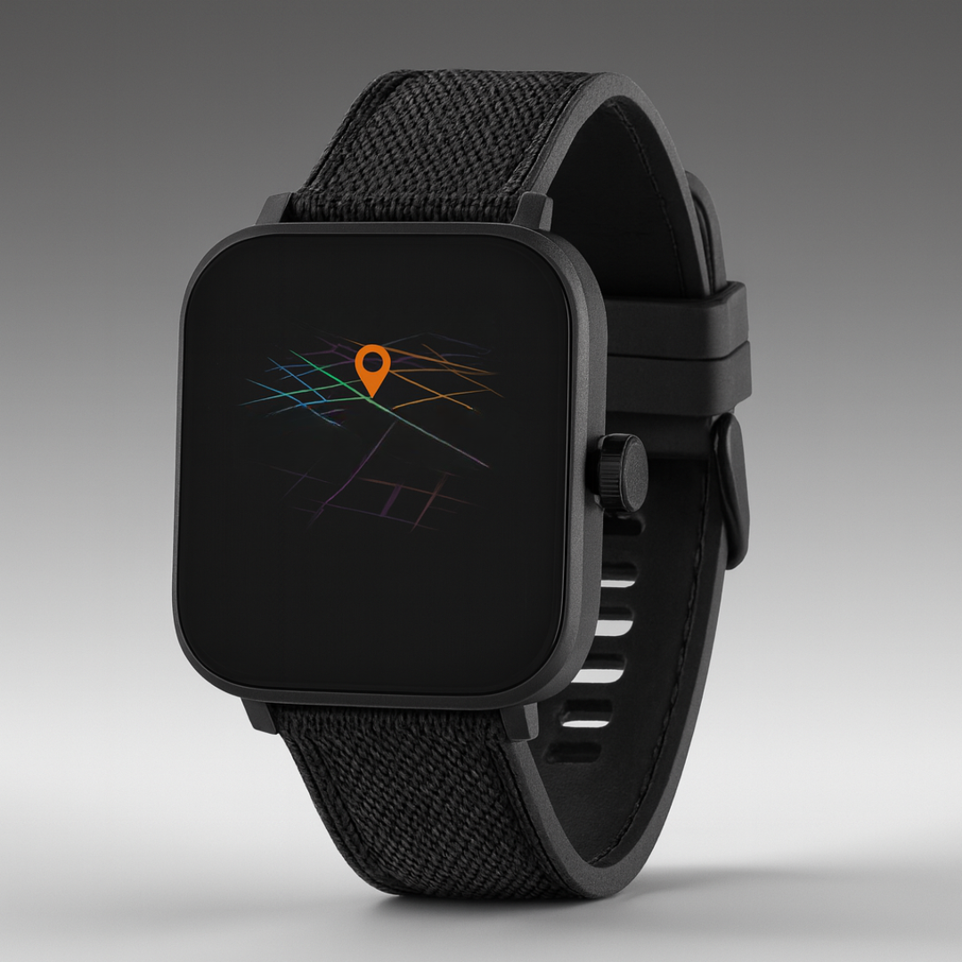 Smartwatch GPS Fitness-Tracker AMOLED-Display