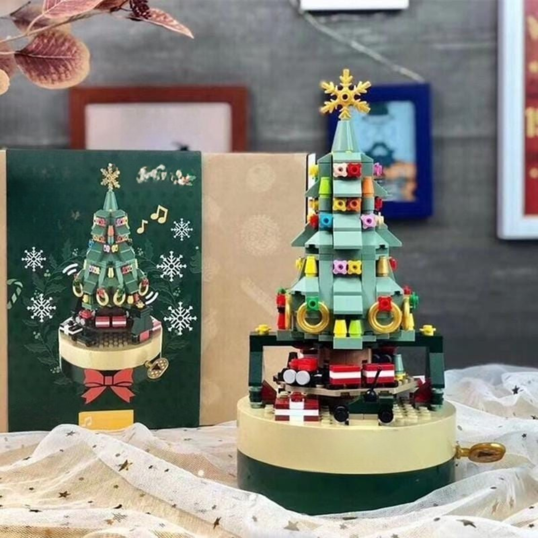 Decorazioni di Natale Fai-da-te Blocchi da Costruzione per Albero