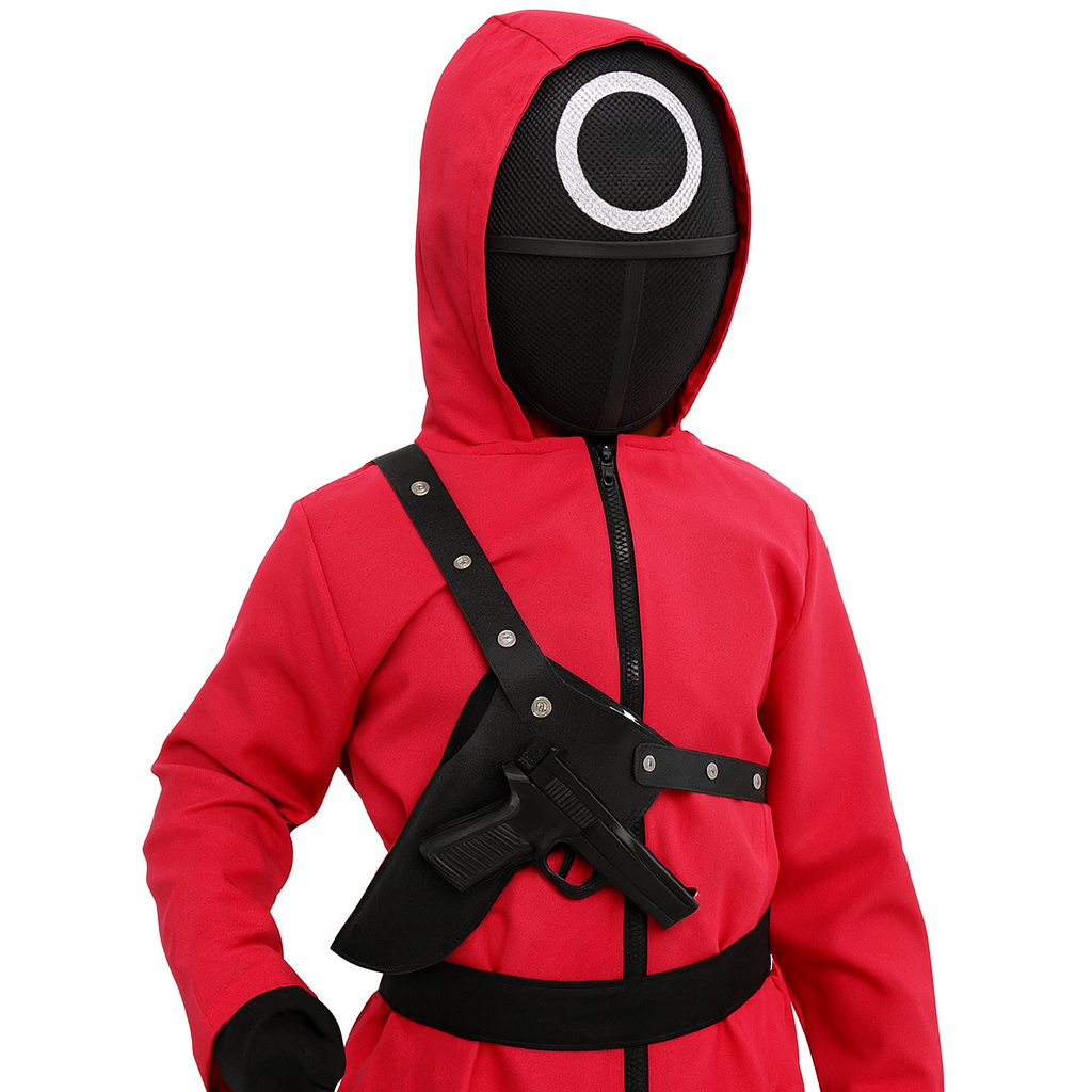 Disfraz de Halloween para Niños con Mono | Conjunto con Máscara con Capucha