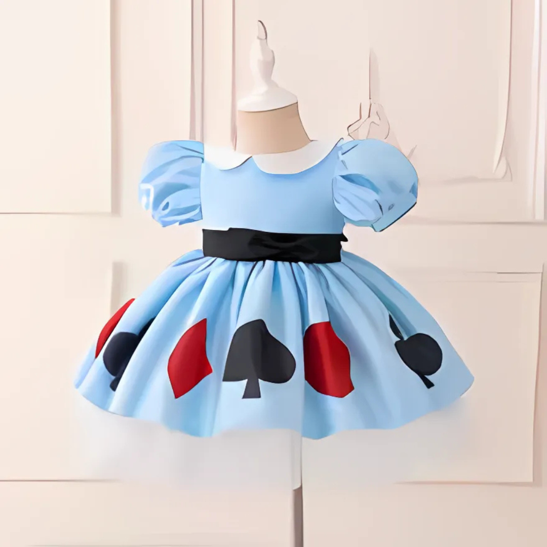 Vestito da costume di Halloween con maniche a sbuffo per ragazze | Mini