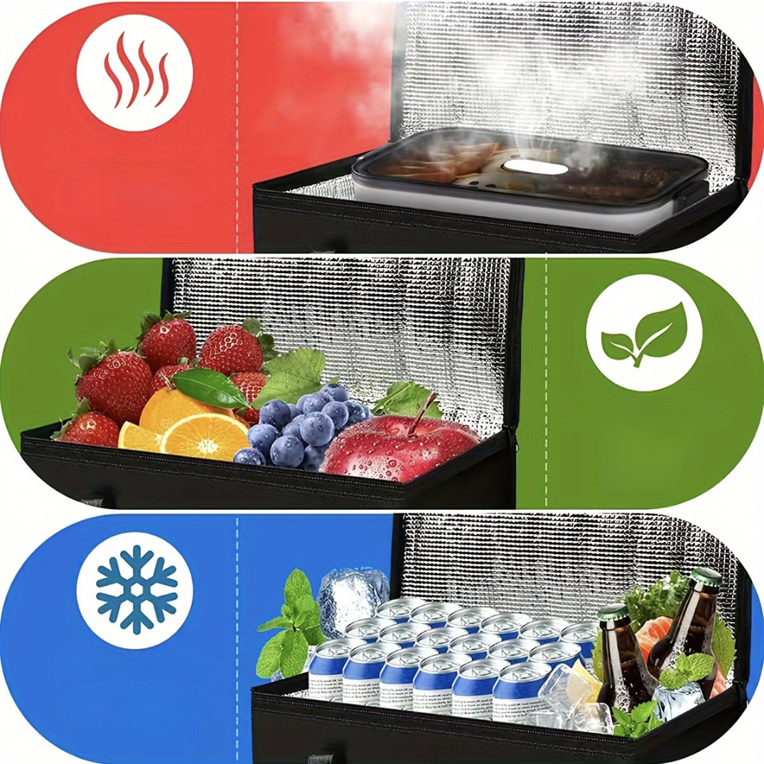Sac Isotherme de Livraison Alimentaire pour Repas Chauds et Froids