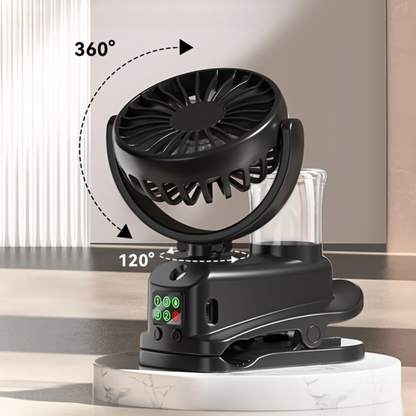 Ventilateur de bureau USB portable Humidificateur Rechargeable