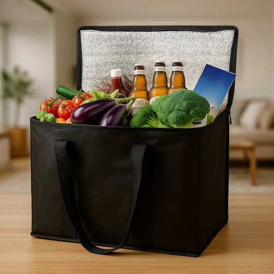 Isolierte Lebensmittelliefertasche für heiße und kalte Mahlzeiten