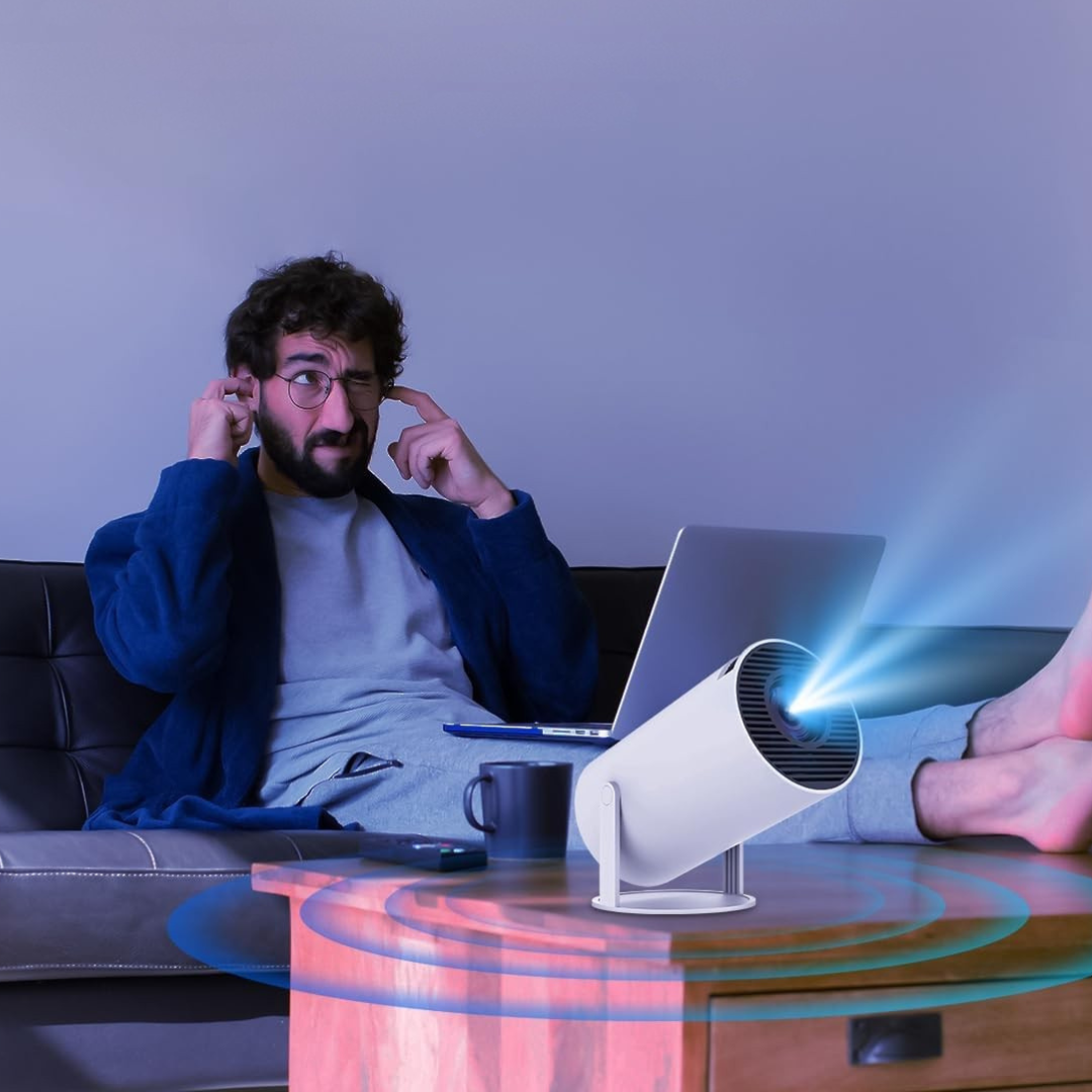 Projecteur portable pour home cinéma avec Android