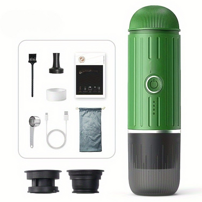Machine à expresso de voyage compacte avec charge USB