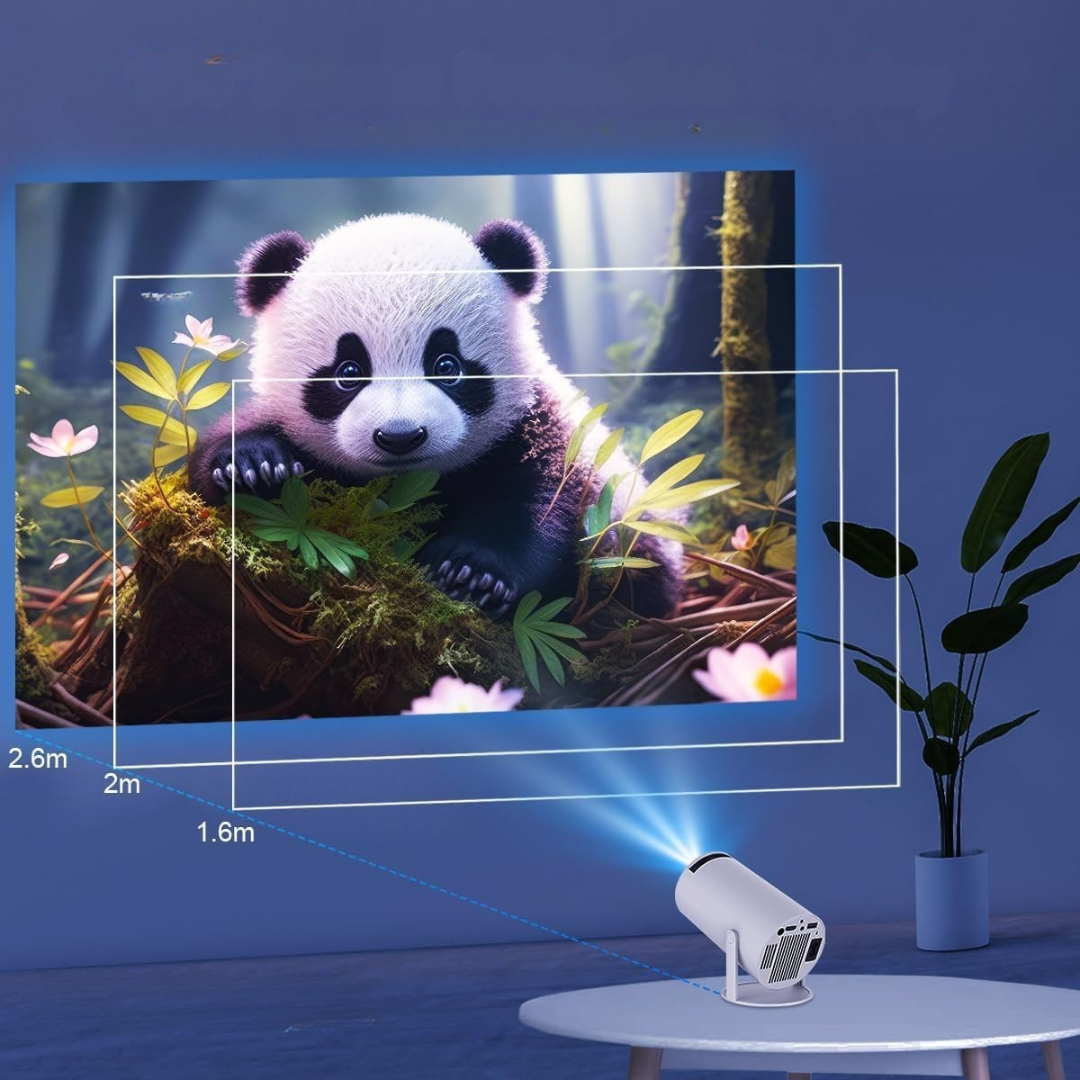 Home Cinema Portable Projector with Android