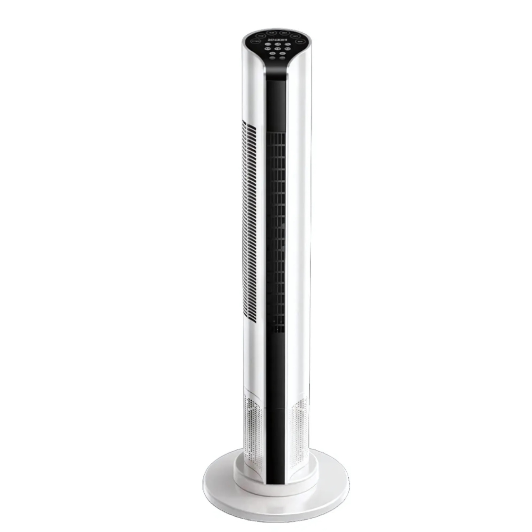 Ventilador de torre oscilante de pie para enfriar habitaciones