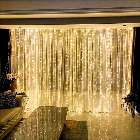 Guirlande lumineuse fée USB télécommande blanc chaud