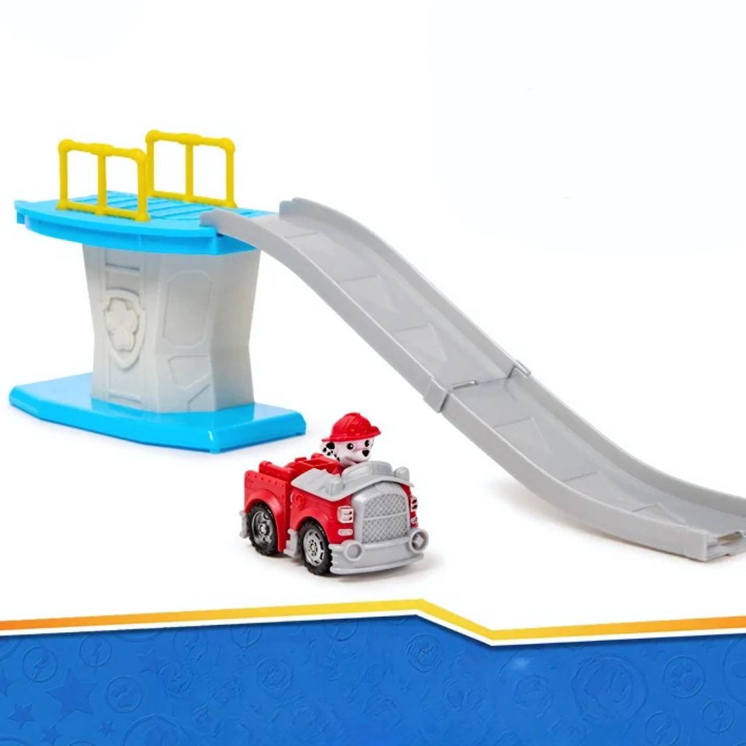 Toy Vehicle Ramp Tower Kids Playset