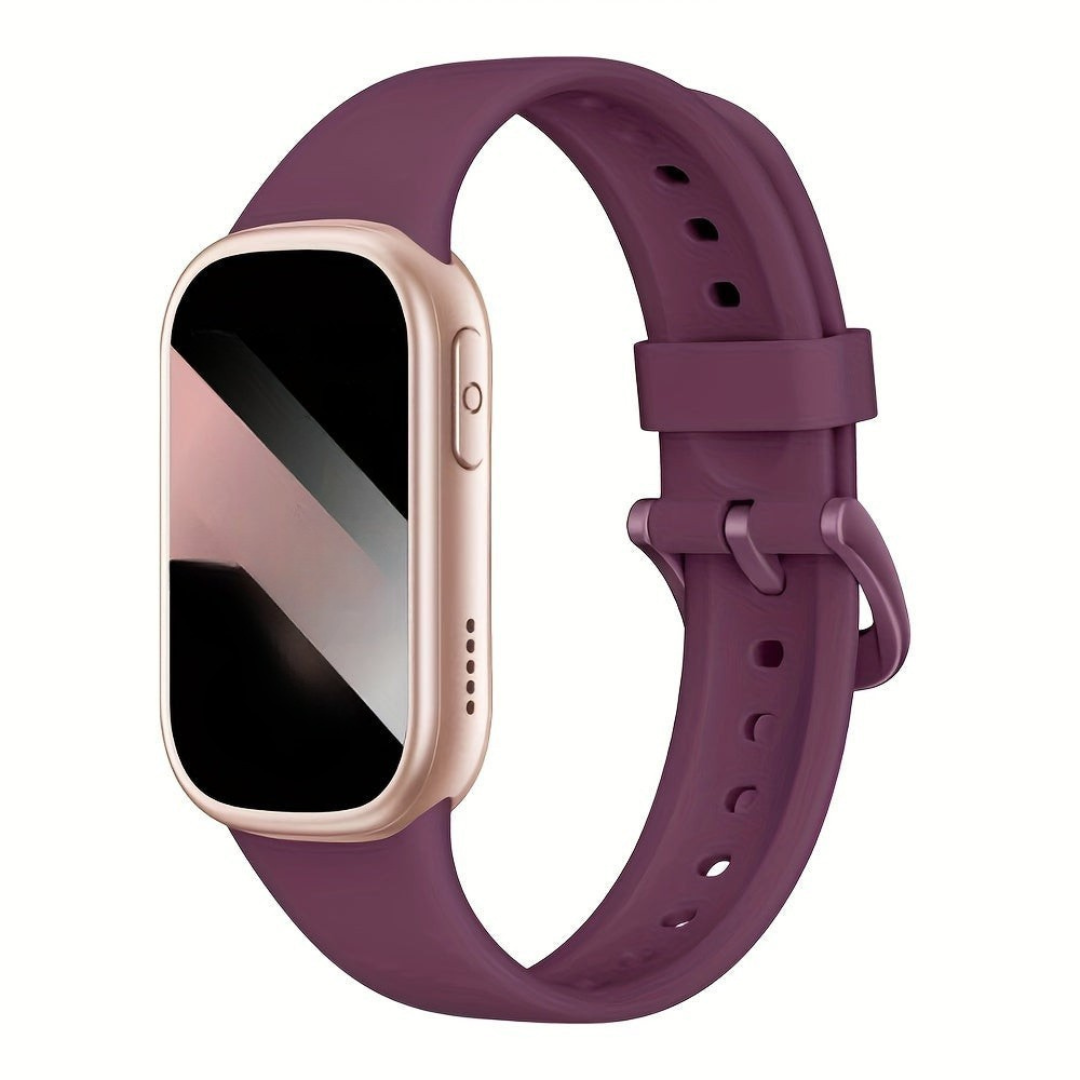 Reloj inteligente impermeable rastreador de fitness de silicona