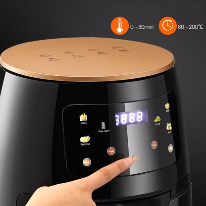 Large Capacity Digital Stainless Steel Air Fryer