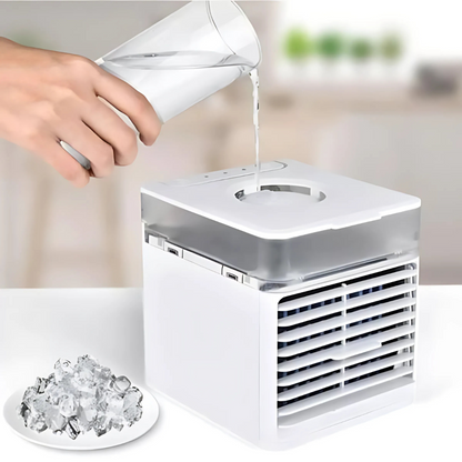 Przenośny wentylator chłodzący powietrze cichy regulowany nawilżacz