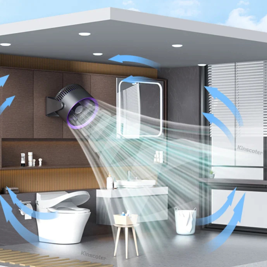 Portable USB Desk Fan for Quiet Cooling