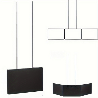 Miroir de maquillage avec lumières LED et vue à 360°