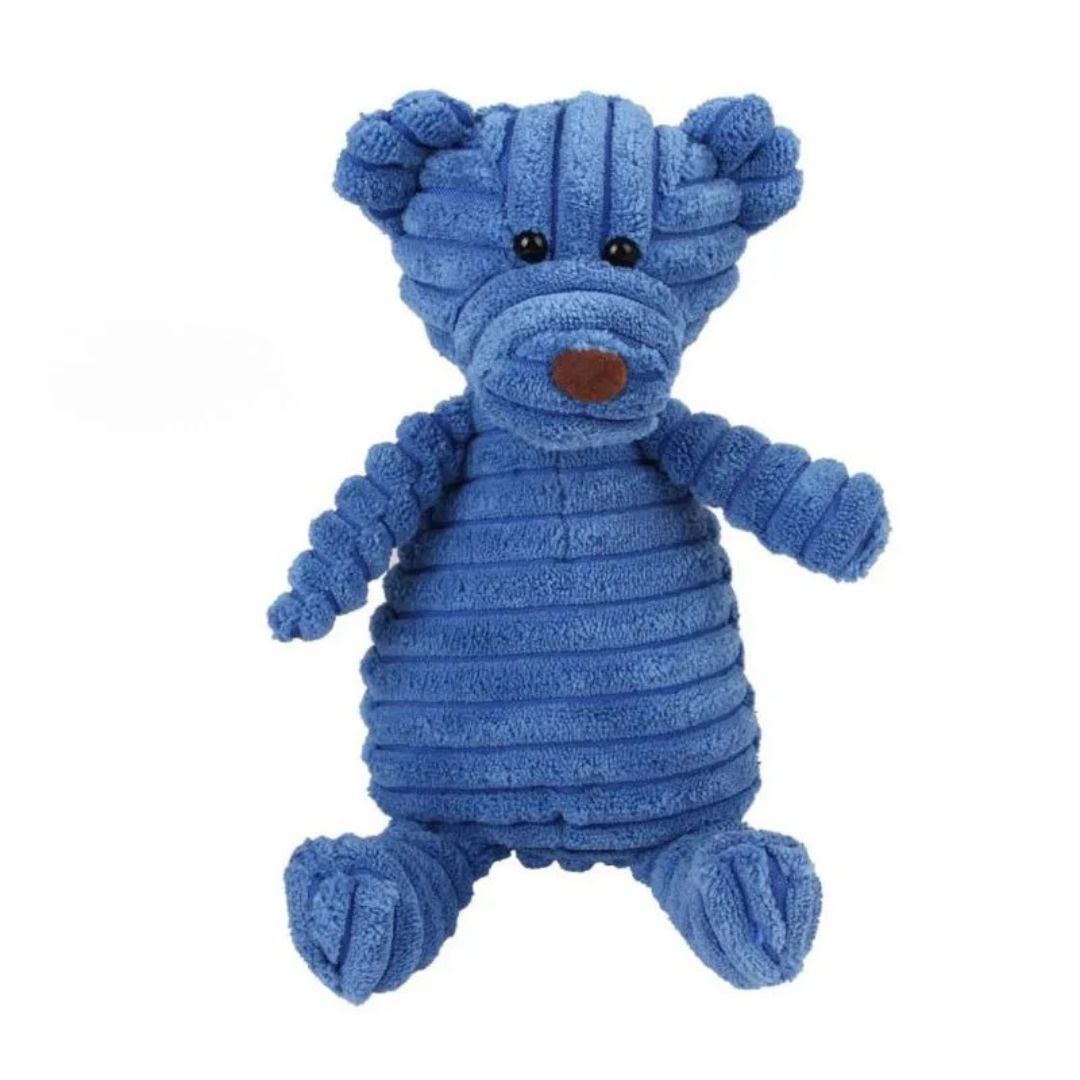Giocattolo per cane in peluche con squeaky da masticare animale