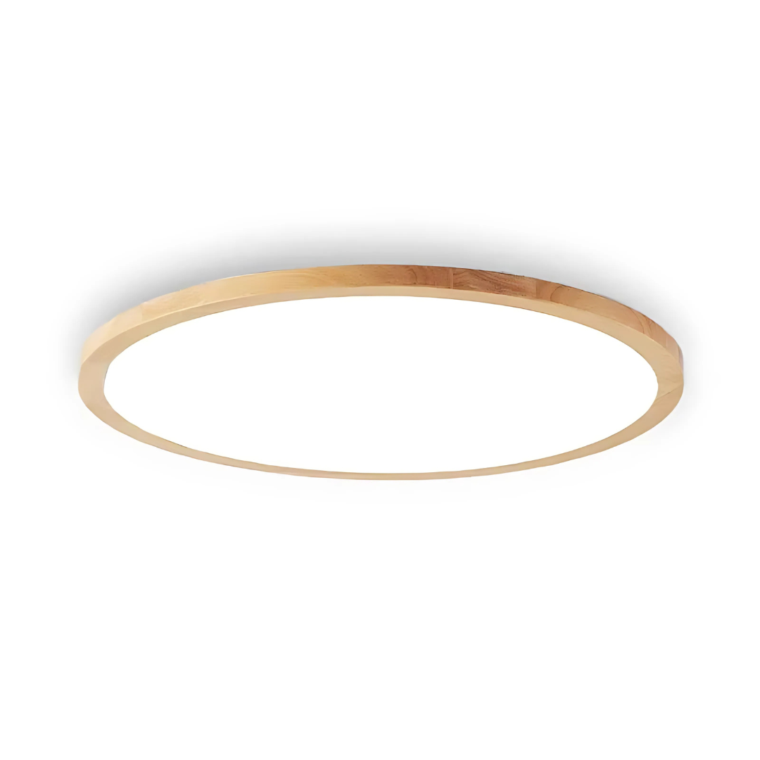 Lampada da soffitto a LED in legno per camere da letto moderne