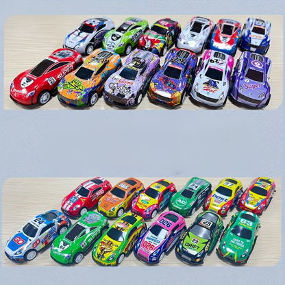 Toy Car Launcher Set Manual Racing Track