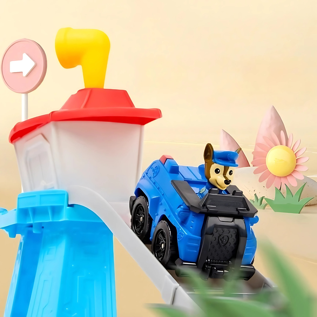 Spielzeugfahrzeug Rampe Turm Kinderspielset