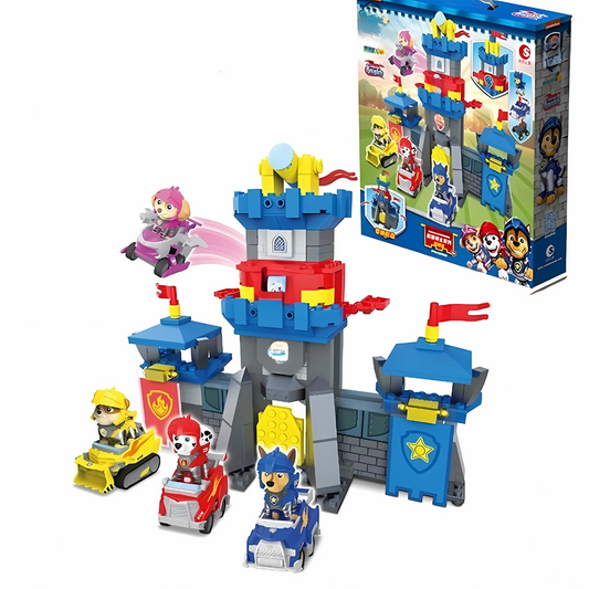 Building Blocks Rescue Tower Playset