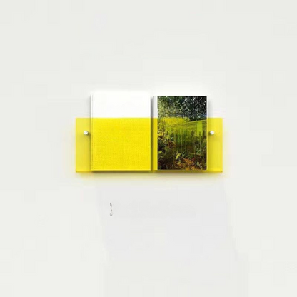 Wandregal Klarer Acryl-Zeitschriftenhalter