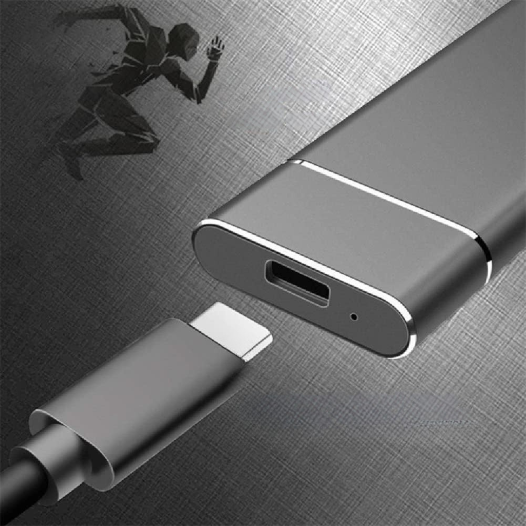 Externe Festplatte Aluminium USB Speichergehäuse
