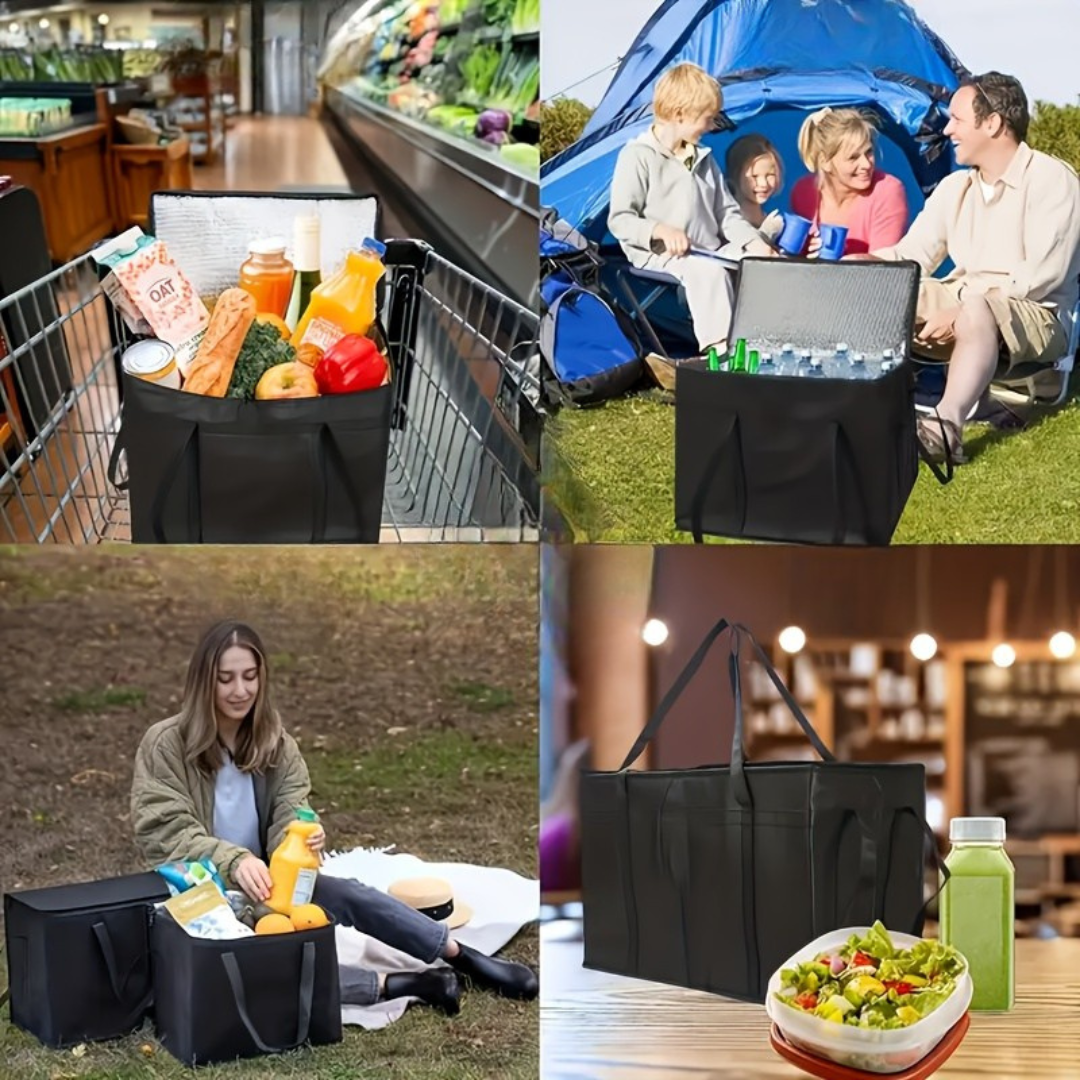 Sac Isotherme de Livraison Alimentaire pour Repas Chauds et Froids