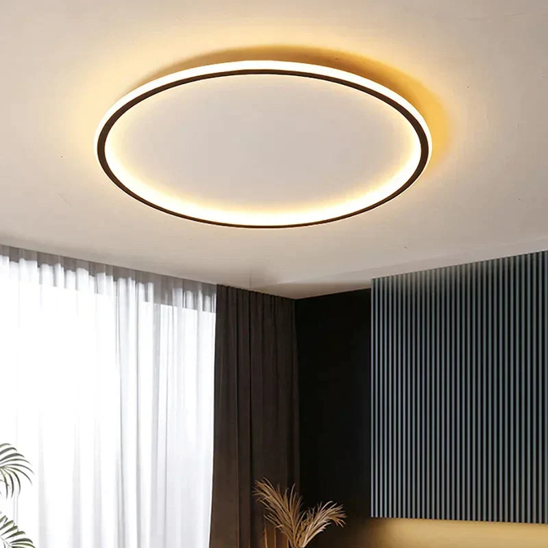 Lampade da soffitto moderne plafoniera LED rotonda