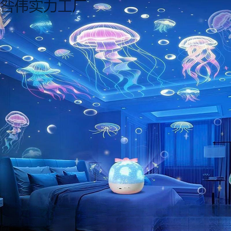 Projektor nocnej lampki dla dzieci z pilotem